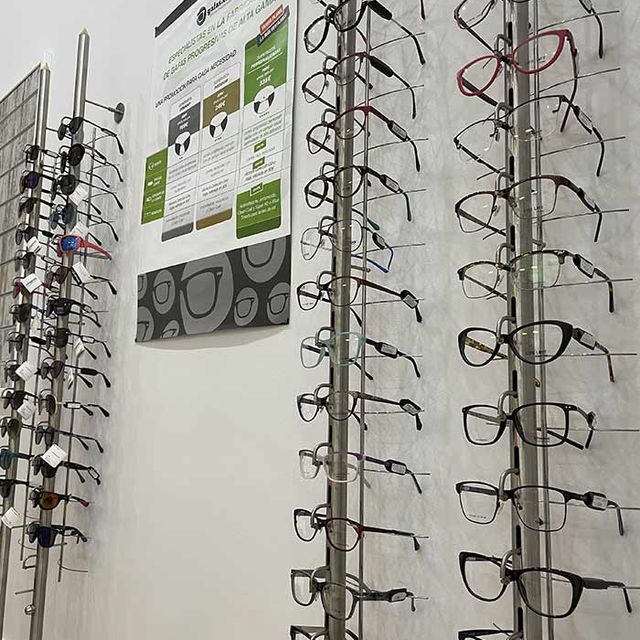 Óptica Los Sitios variedad de gafas